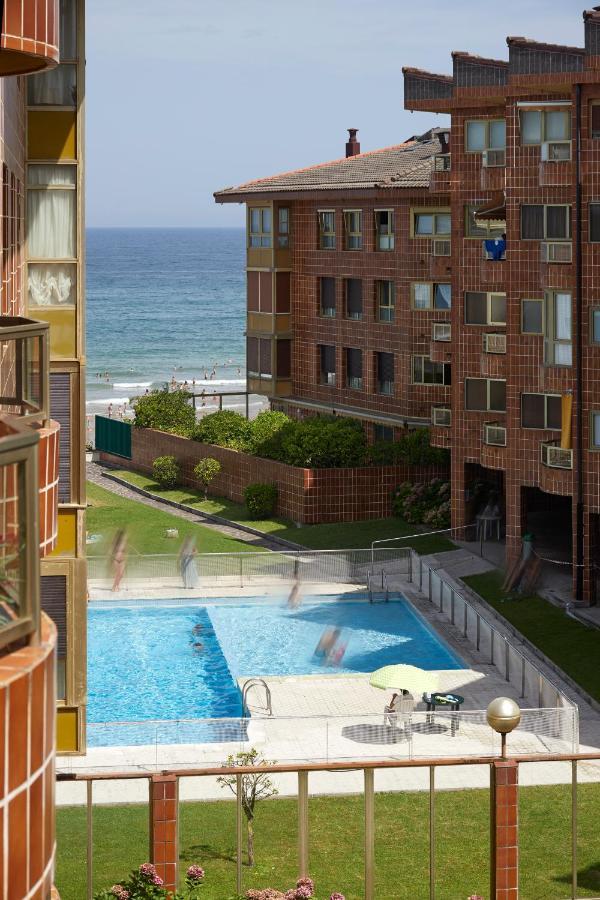 Ferienwohnung Apartamento Isaga Lecera Zarautz Exterior foto